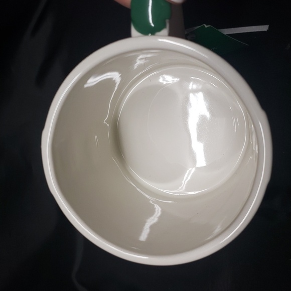Lang NWT White and Green Clover Mug - Picture 7 of 7